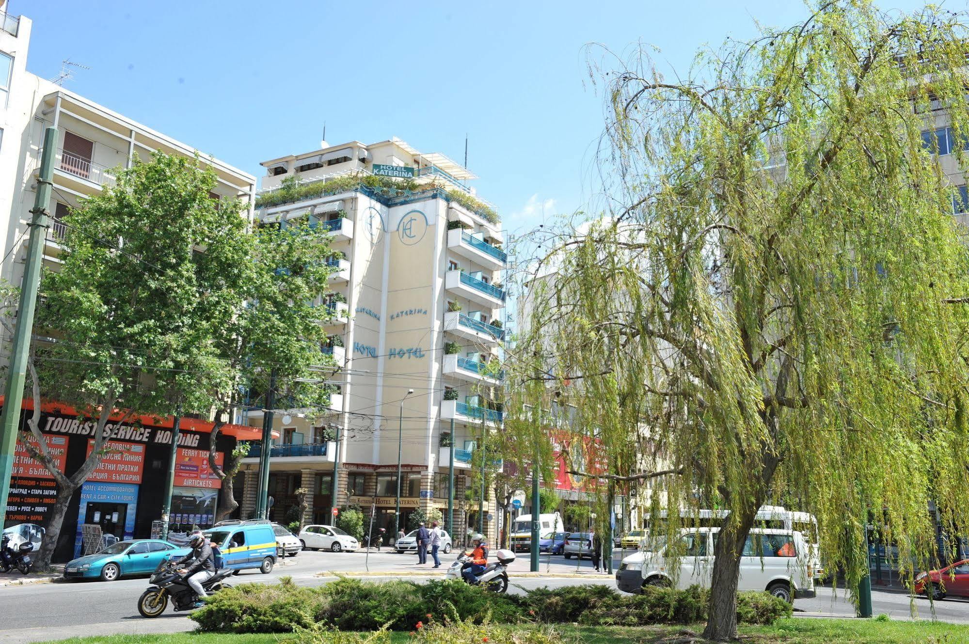 Hotel Katerina Athena Bagian luar foto